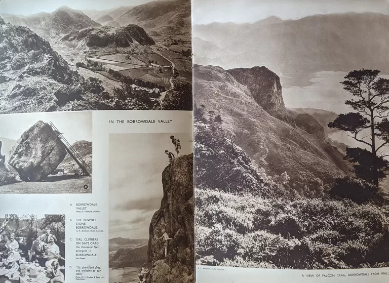 Borrowdale Valley, The Lake District, Cumbria, Cumberland.