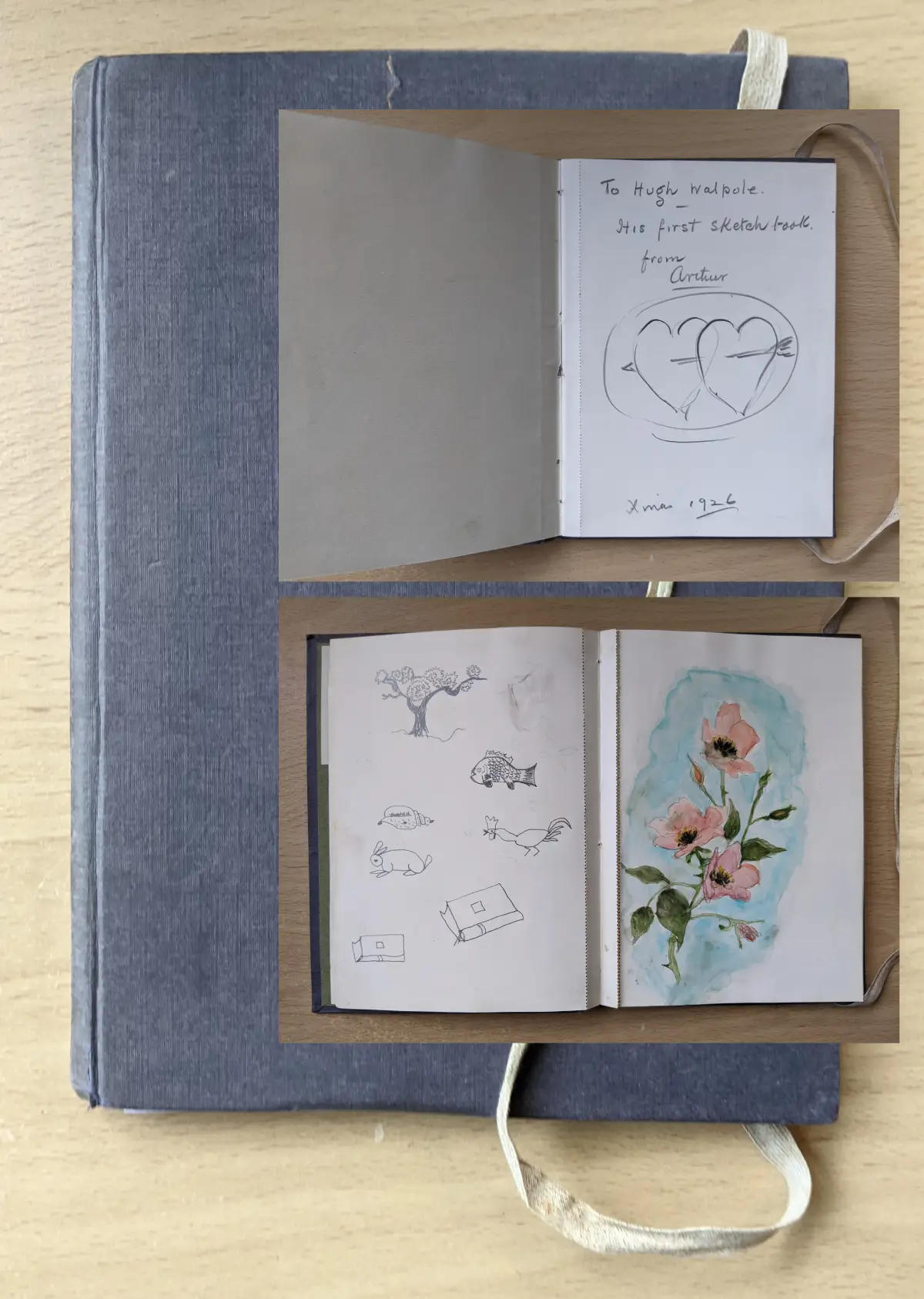 Hugh Walpole's Sketchbook