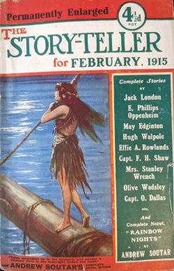 Hugh Walpole The Story-Teller Magazine 1915