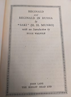 saki-hugh-walpole saki-hugh-walpole