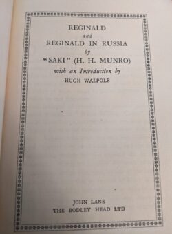 saki-hugh-walpole saki-hugh-walpole