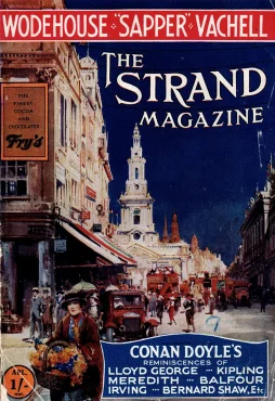 Hugh Walpole Interviewed In The Strand Magazine April 1924