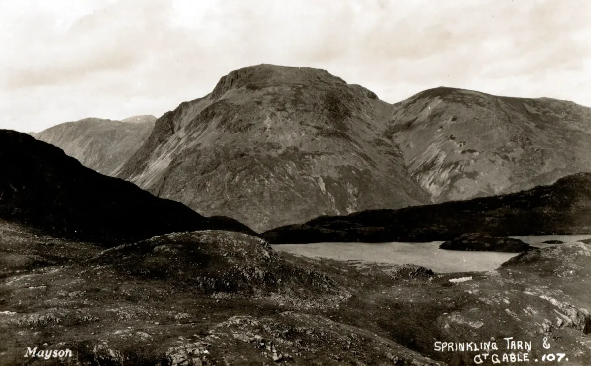 Sprinkling Tarn & Great Gable - The Place Where David Fought For His Life - Hugh Walpole